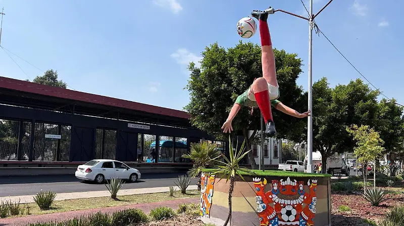 Figuras gigantes para el mundial 2026 